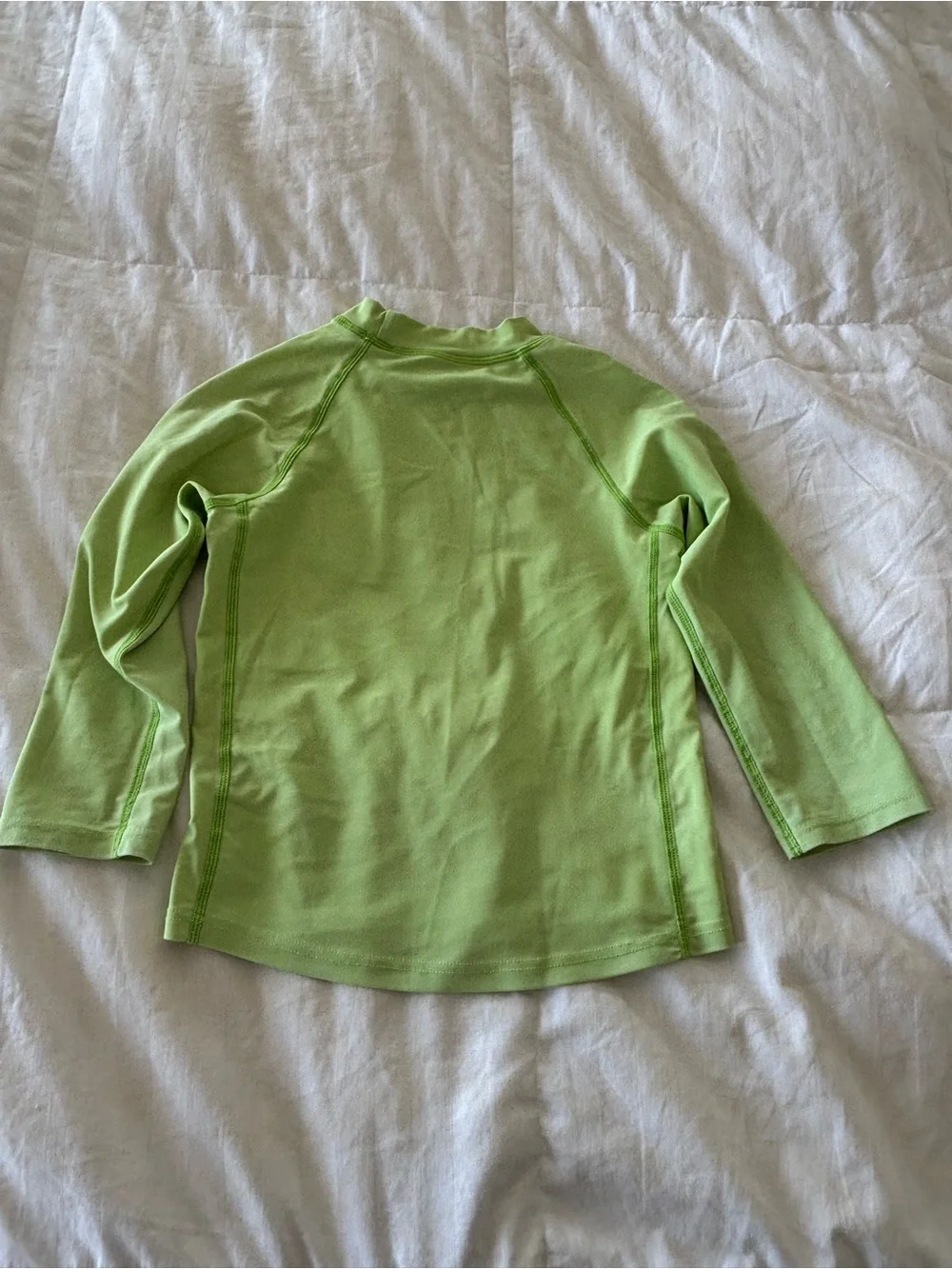 4T iplay Green Long Sleeve Rash Guard Swim Shirt